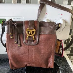 NWT Leather Crossbody